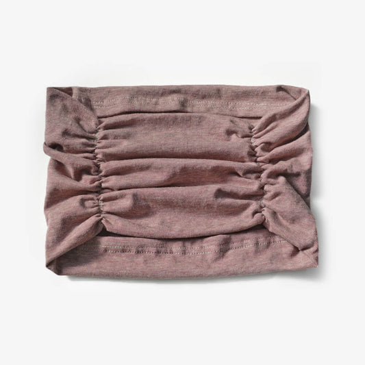 柿渋染め/柔らかニット オーガニック綿 消臭・抗菌 ヘアバンド