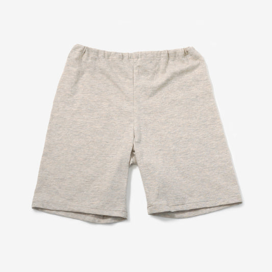 柿渋染め/柔らかニット オーガニック綿 消臭・抗菌 ベビーハーフパンツ